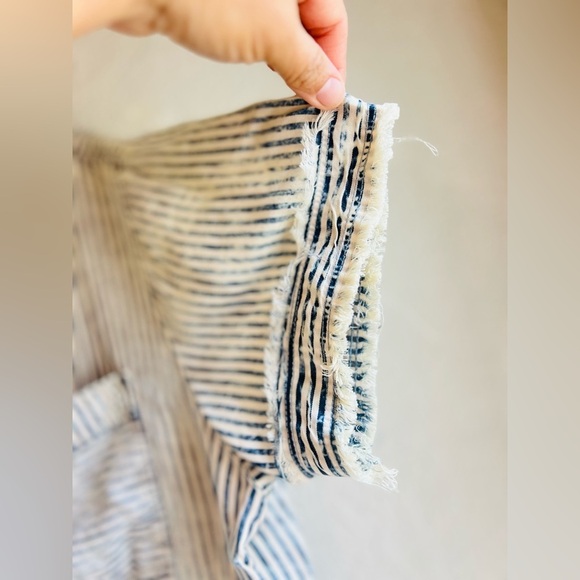 Vintage Havana Cropped Button Down Shirt size Small - Picture 4 of 13